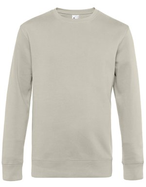 KING Crew Neck Sweater 280 gr 80/20 Kleur_W Grey Fog