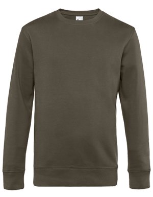 KING Crew Neck Sweater 280 gr 80/20 Kleur_W Khaki