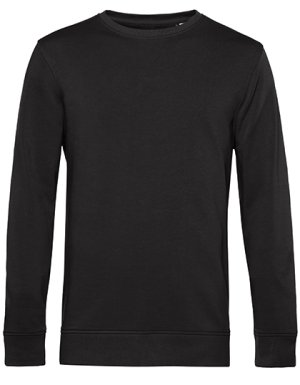 Organic Crew Neck Sweat Kleur_W Black Pure