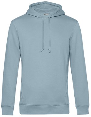 Organic Hooded Sweat Kleur_W Blue Fog