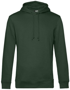 Organic Hooded Sweat Kleur_W Forest Green