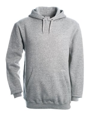 Sweater hoody Classic WU620 280 gr 80/20 Kleur_W Heather Grey