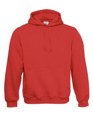 Sweater hoody Classic WU620 280 gr 80/20 Kleur_W Red