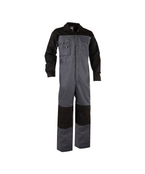 images/productimages/small/cannes_two-tone-overall-with-knee-pockets_cement-grey-black_front.jpg