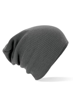 Slouch Beanie Kleur SMOKE GREY
