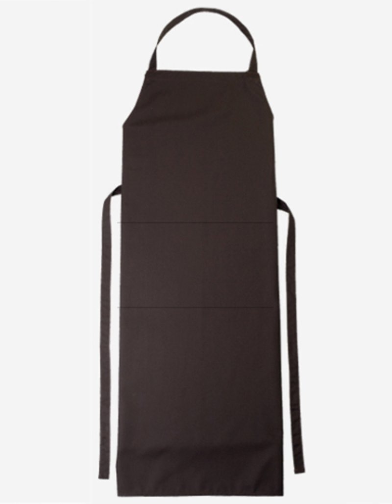 Voorbindschort Bib Apron Verona Classic Bag 90 x 75 cm Kleuren chocolate