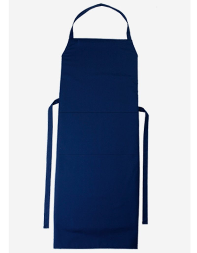 Voorbindschort Bib Apron Verona Classic Bag 90 x 75 cm Kleuren navy