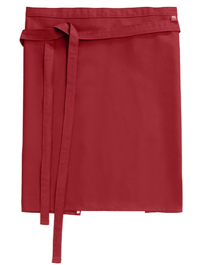 Bistro Apron Roma 50 x 78 cm Kleuren regency red