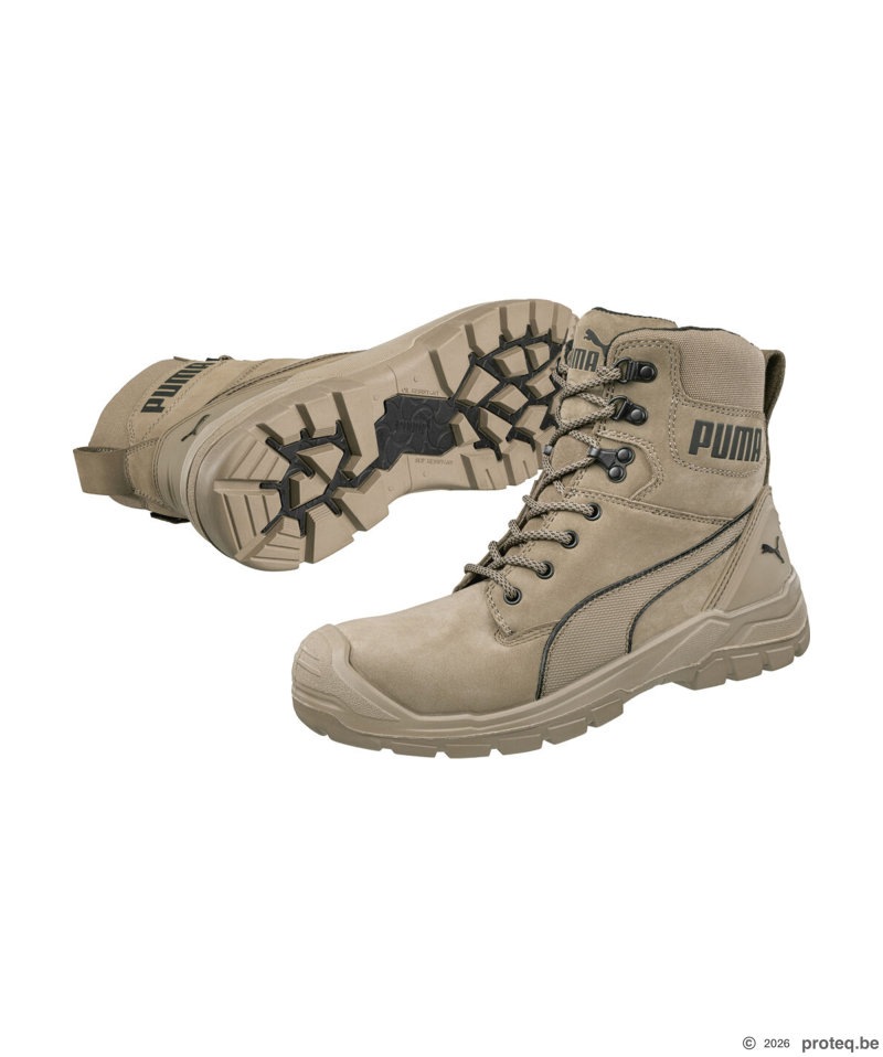 Veiligheidsschoen S3S EN ISO 20345:2022+A1:2024 FO Kleuren beige