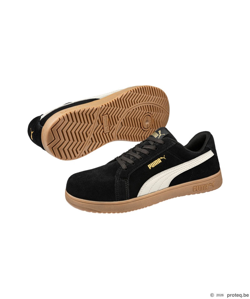 Veiligheidsschoen S1PL EN ISO 20345:2022+A1:2024 E Kleuren zwart