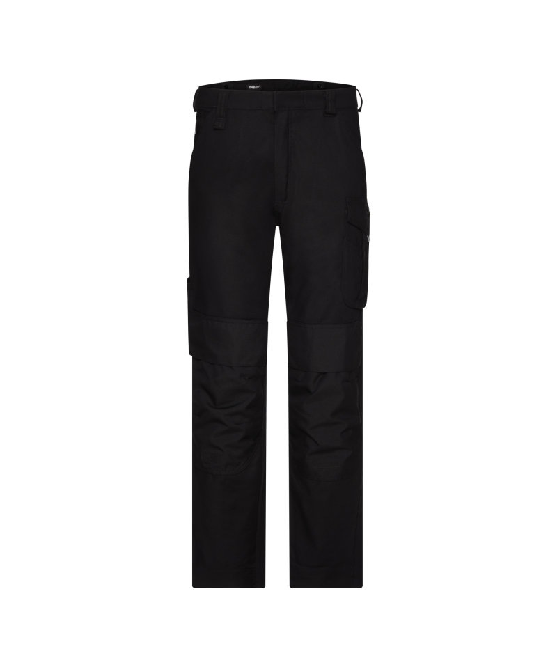 Ando Werkbroek met kniezakken Kleuren zwart