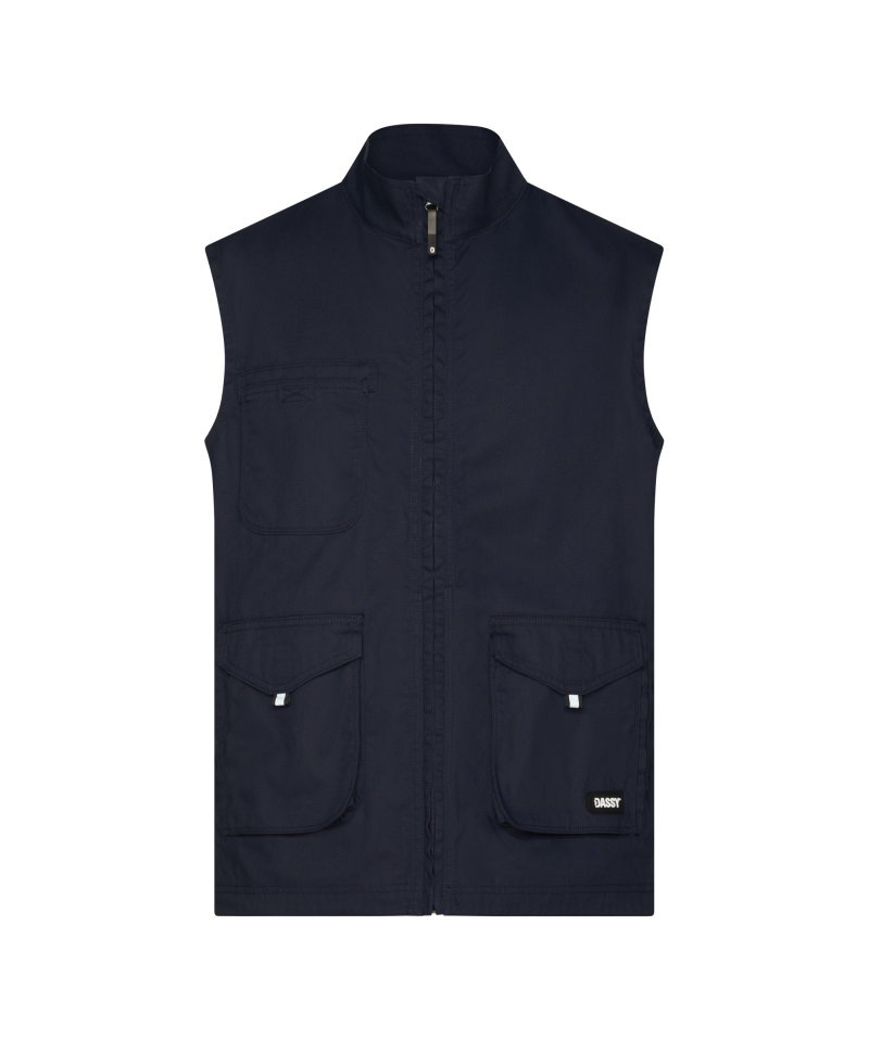 Ellis Mouwloze werkvest Kleuren nachtblauw