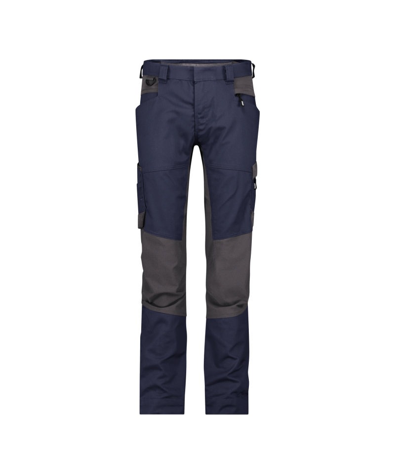 Helix Next Women Werkbroek met stretch voor dames Kleur_Afbeeldingen NACHTBLAUW/ANTRACIETGRIJS