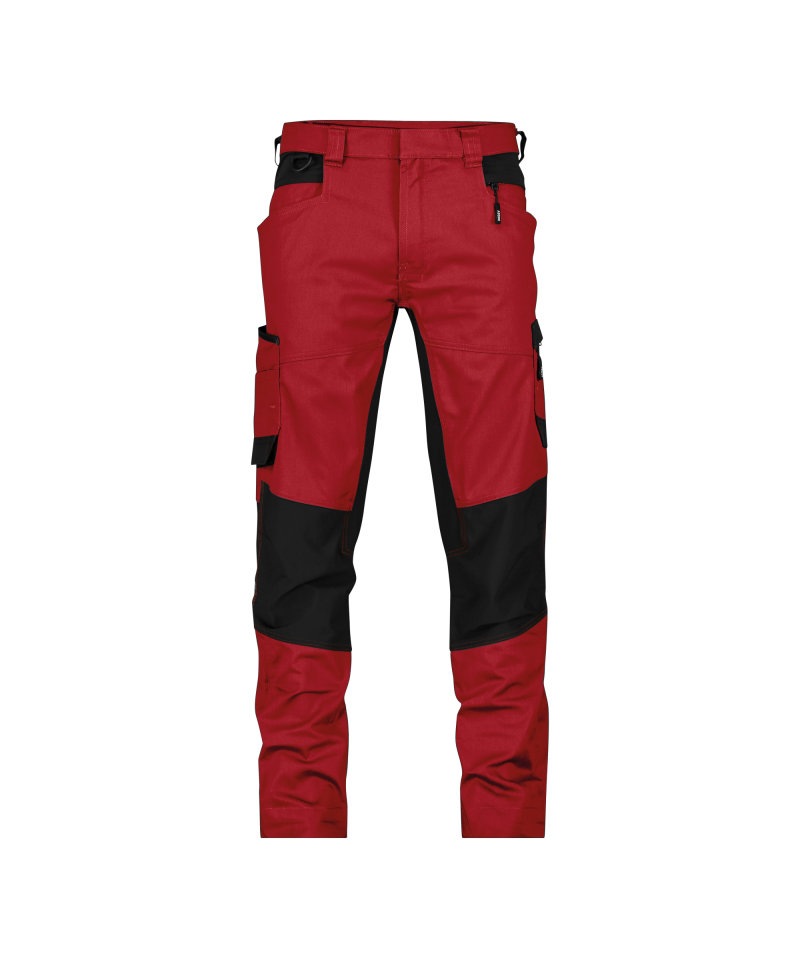 Helix Next Werkbroek met stretch Kleur_Afbeeldingen ROOD/ZWART