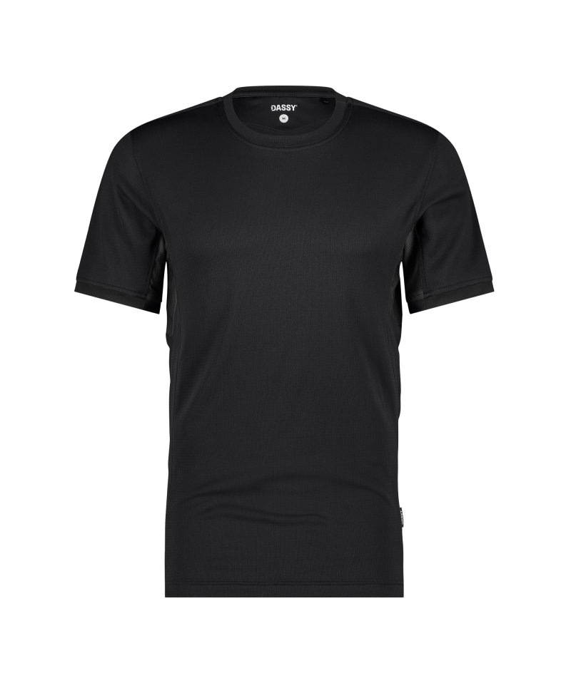 Nexus Next T-shirt ademend sneldrogend polyester Kleur_Afbeeldingen ZWART