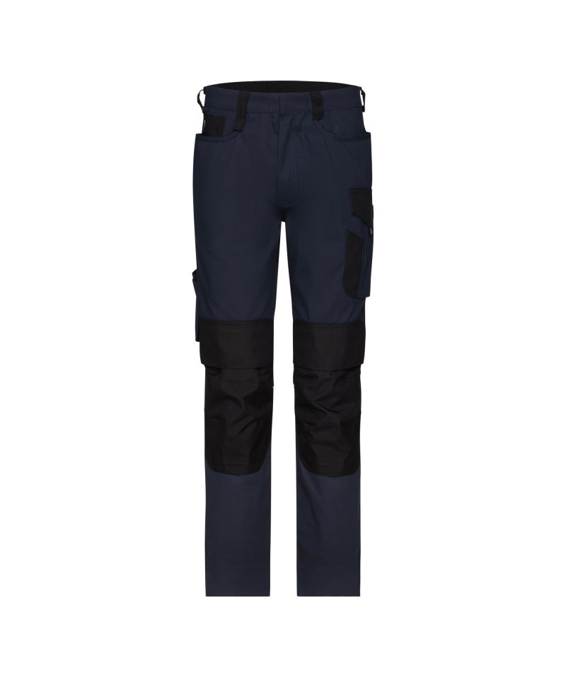 Ponti Werkbroek met kniezakken Kleuren nachtblauw/zwart