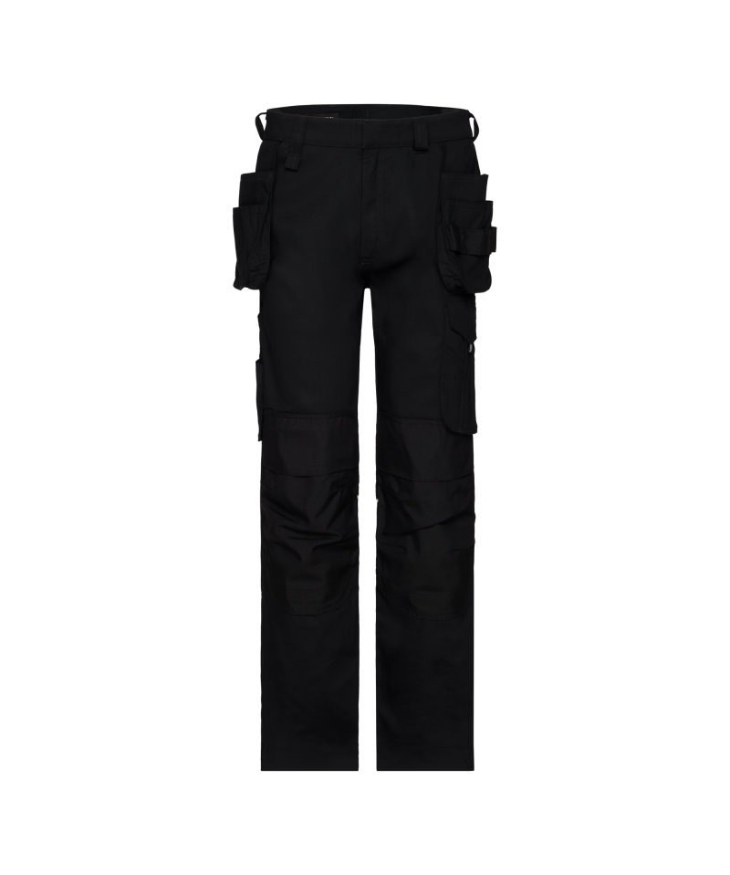 Rossi Holsterzakkenbroek met kniezakken Kleuren zwart