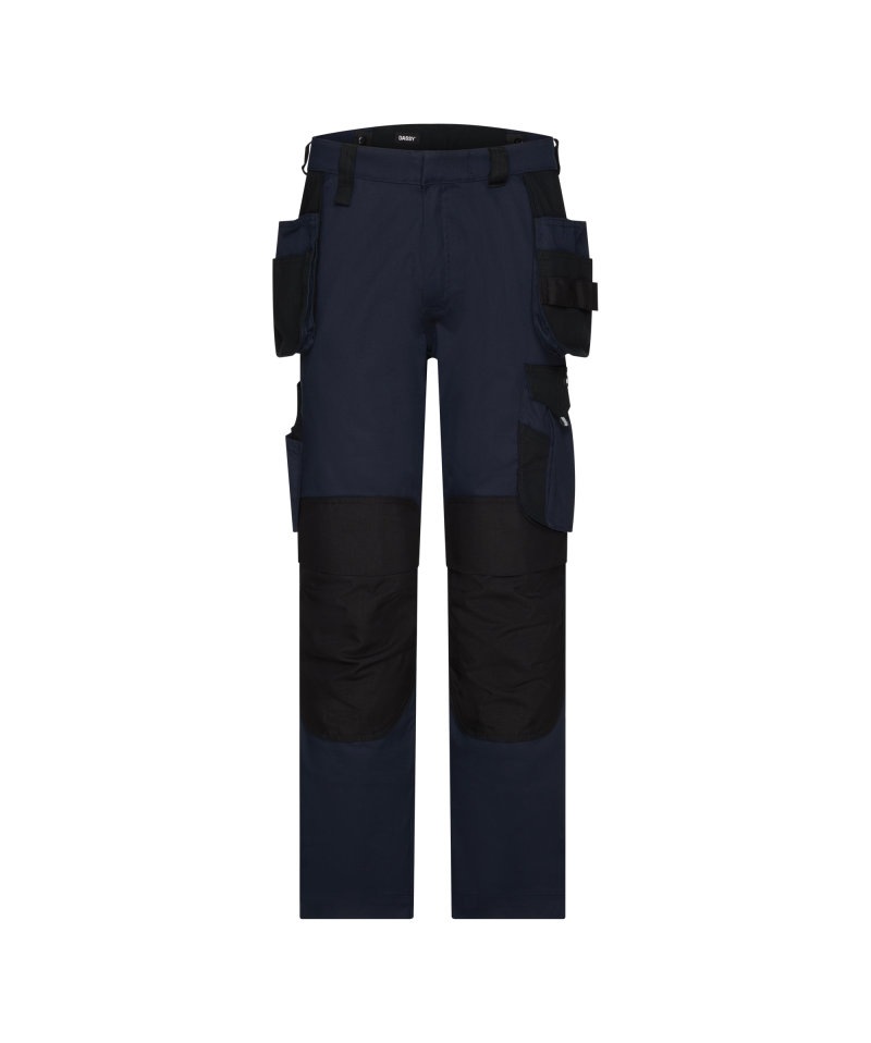 Rossi Holsterzakkenbroek met kniezakken Kleuren nachtblauw/zwart