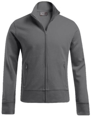 Men's Jacket Stand-Up Collar Kleur STEEL GREY (SOLID)