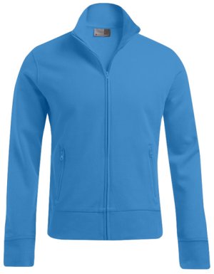 Men's Jacket Stand-Up Collar Kleur TURQUOISE