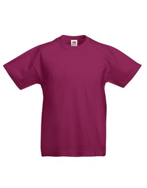 Original T kids 145gr Kleur_W Burgundy