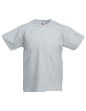 Original T kids 145gr Kleur_W Heather Grey