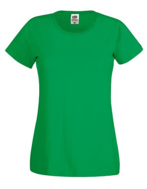 Ladies Original T Kleur_W Kelly Green