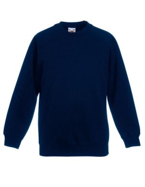 Premium Raglan Sweat Kids Kleur_W Deep Navy
