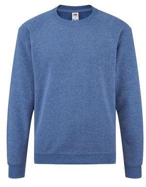 Classic Raglan Sweat Kids Kleur_W Heather Royal