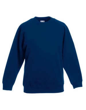 Classic Raglan Sweat Kids Kleur_W Navy