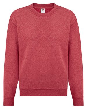 Classic Set-In Sweater Kids Kleur_W Heather Red