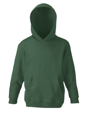 Classic Hooded Sweat Kids Kleur_W Bottle Green
