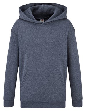 Classic Hooded Sweat Kids Kleur_W Heather Navy