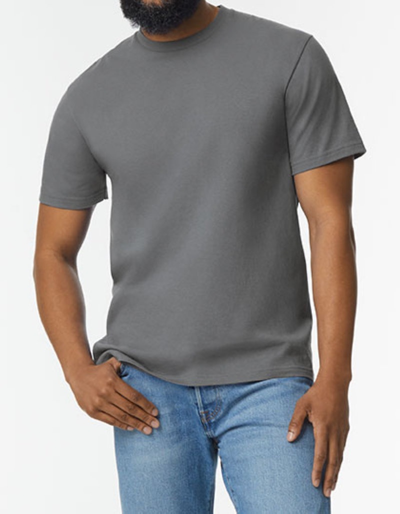 Softstyle Midweight Adult T-Shirt Kleuren charcoal (solid)