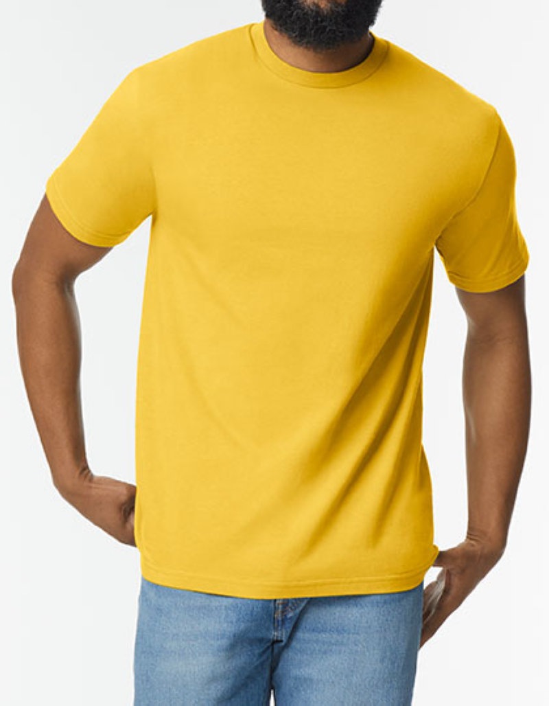 Softstyle Midweight Adult T-Shirt Kleuren daisy