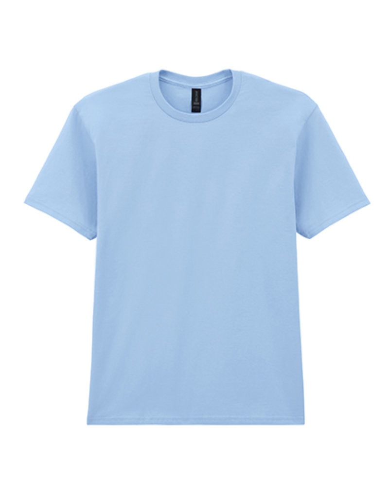 Softstyle Midweight Adult T-Shirt Kleuren light blue