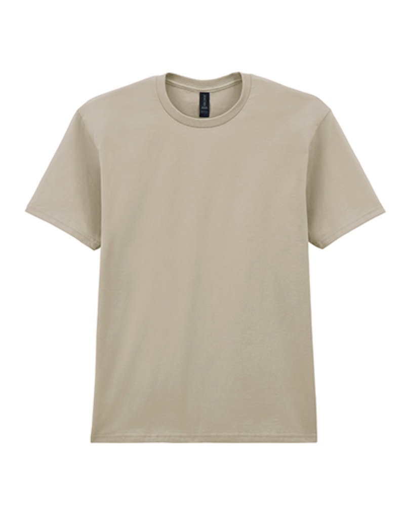 Softstyle Midweight Adult T-Shirt Kleuren sand