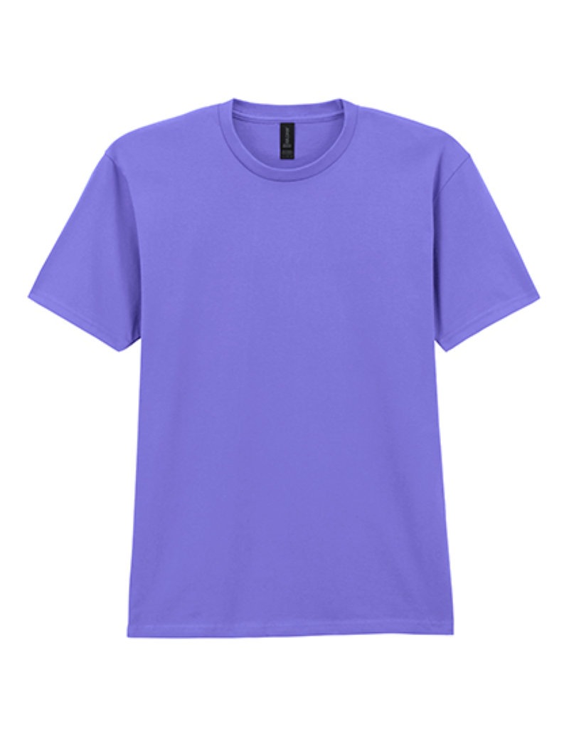 Softstyle Midweight Adult T-Shirt Kleuren violet