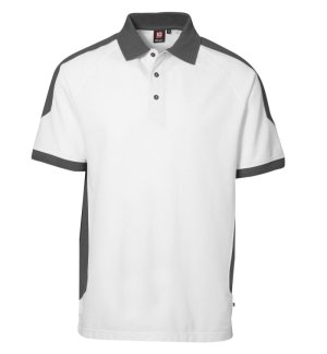 PRO Wear polo shirt | contrast 0322 Kleur WHITE