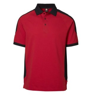PRO Wear polo shirt | contrast 0322 Kleur RED