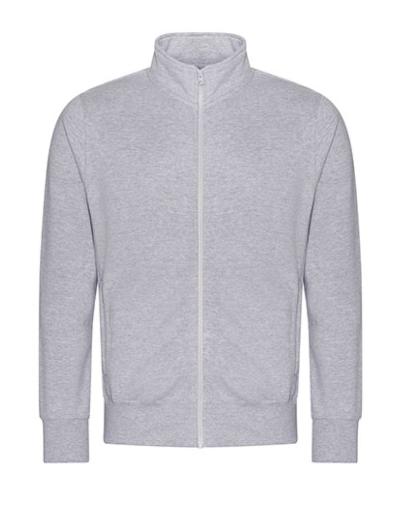 Campus Full Zip Sweat Kleur_Afbeeldingen HEATHER GREY