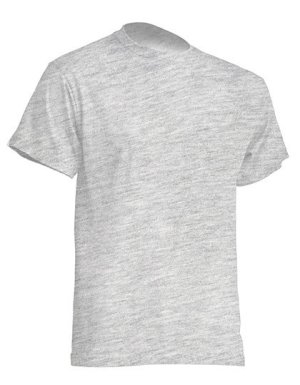 Regular Premium T-Shirt Kleur ASH MELANGE