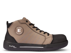 Redbrick Jump high Taupe/zwart S3S ESD