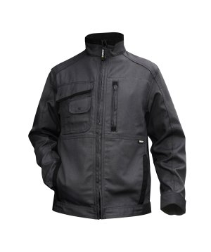 images/productimages/small/kent_canvas-work-jacket_anthracite-grey-black_front.jpg