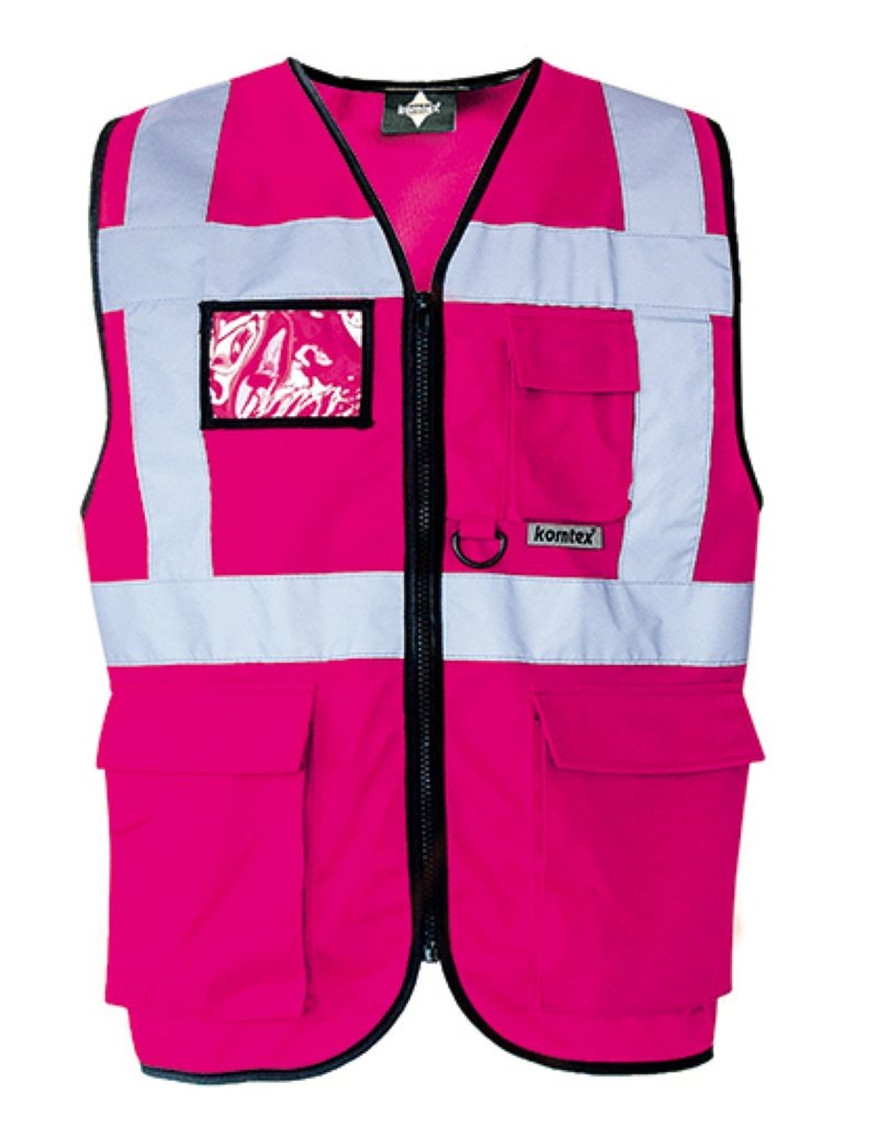 Executive Safety Vest Berlin Kleur_Afbeeldingen MAGENTA