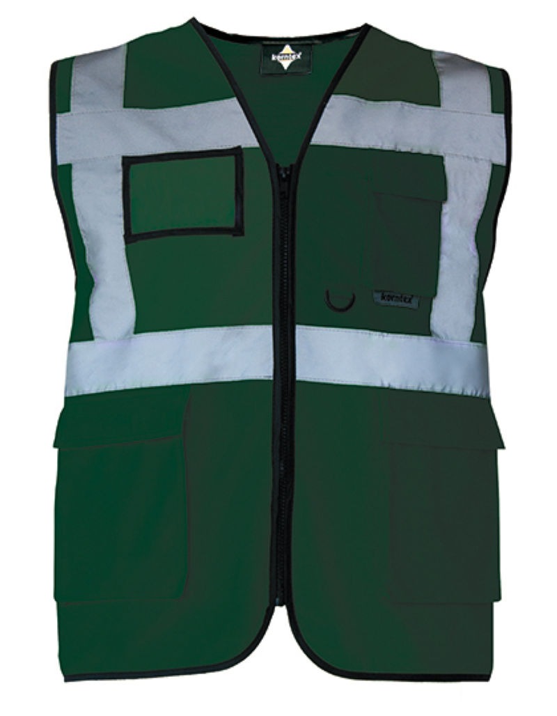 Executive Safety Vest Berlin Kleur_Afbeeldingen PARAMEDIC GREEN