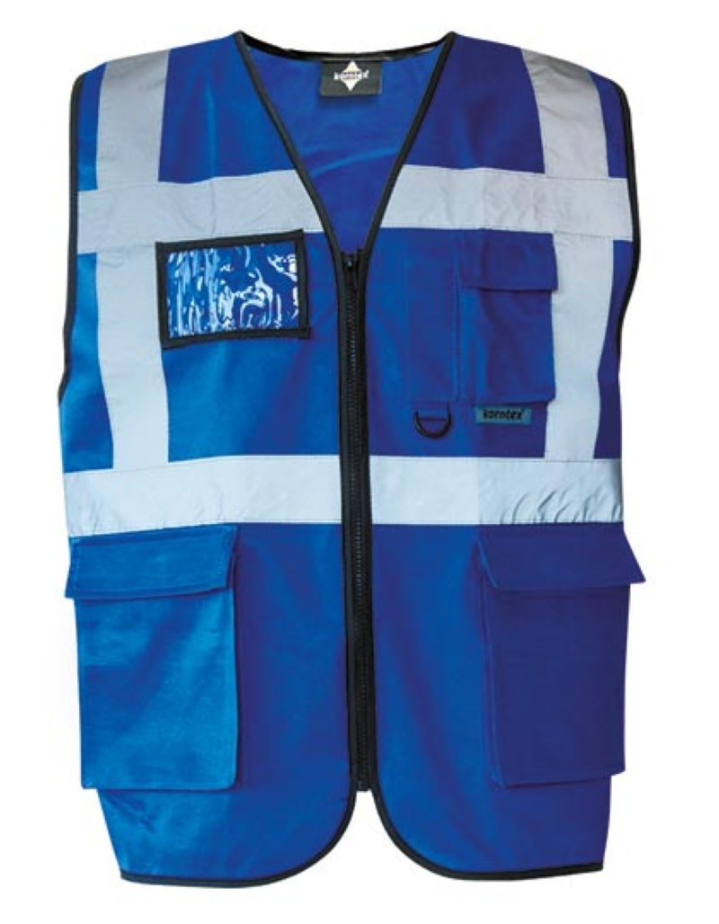 Executive Safety Vest Berlin Kleur_Afbeeldingen Royal Blue