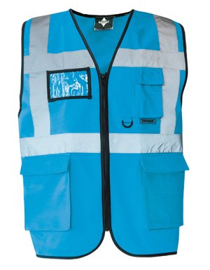 Executive Safety Vest Berlin Kleur SKY BLUE