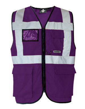 Executive Safety Vest Berlin Kleur VIOLETT
