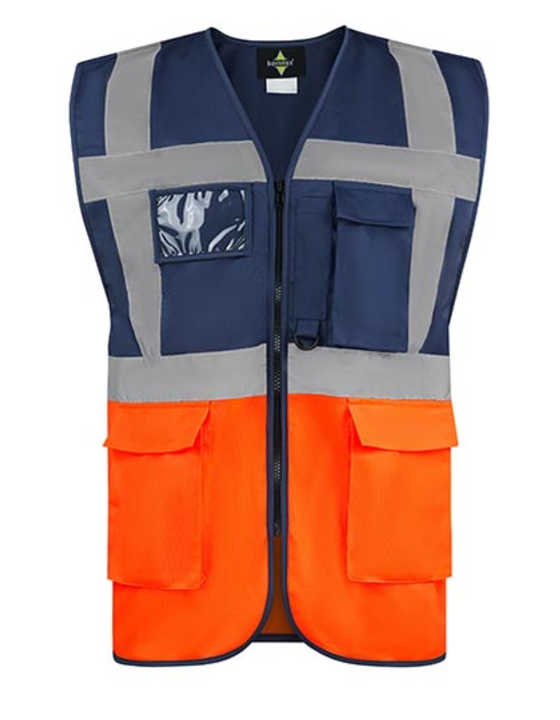Comfort Executive Multifunctional Safety Vest Hamb Kleur_Afbeeldingen Navy